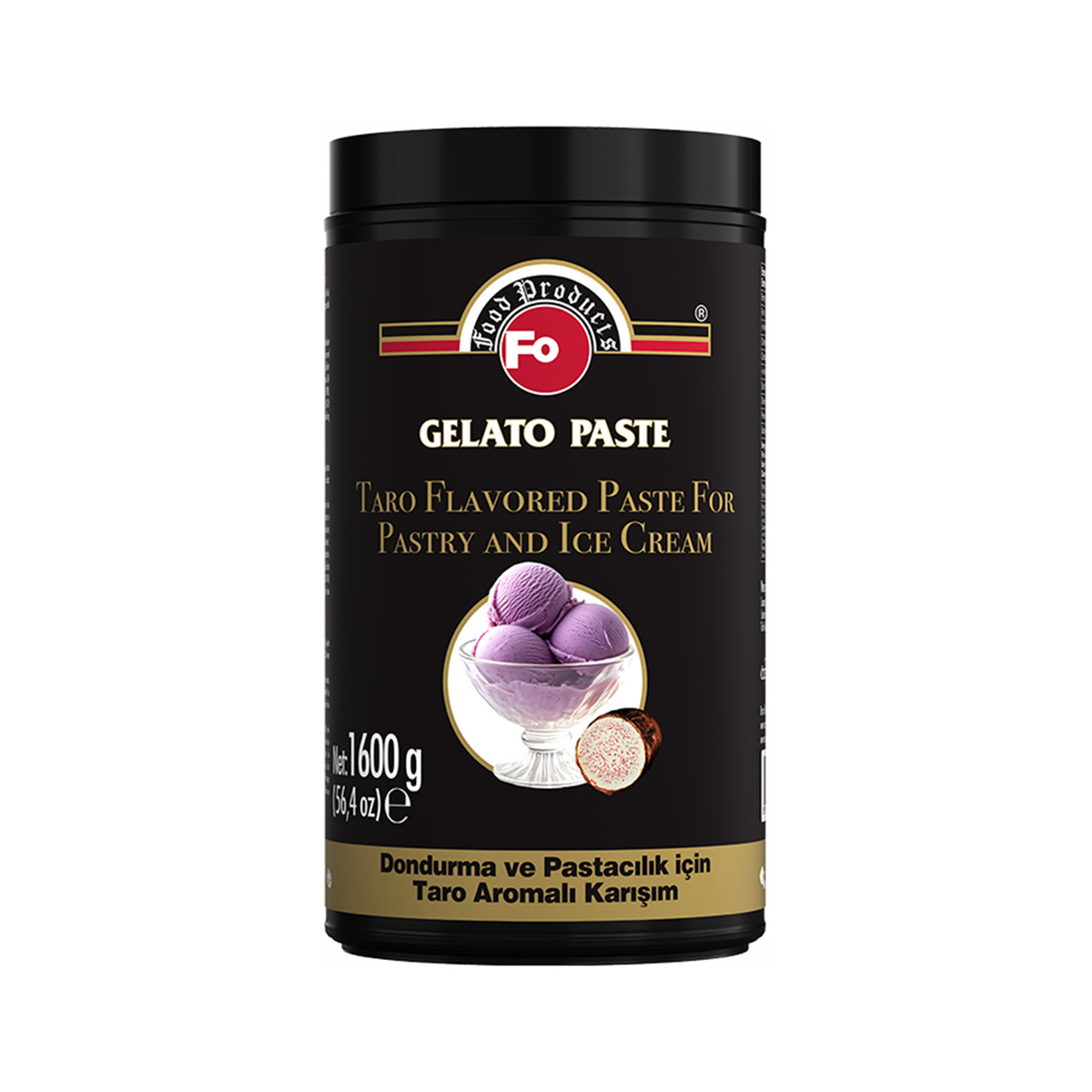 FO Taro Aromalı Dondurma ve Pastacılık için Karışım 1600 g