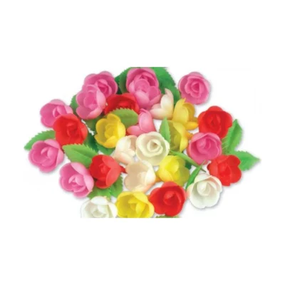 Küçük Gofret gül Yenilebilir Çiçek