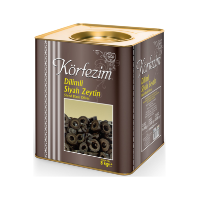 Körfezim Dilim Zeytin Teneke