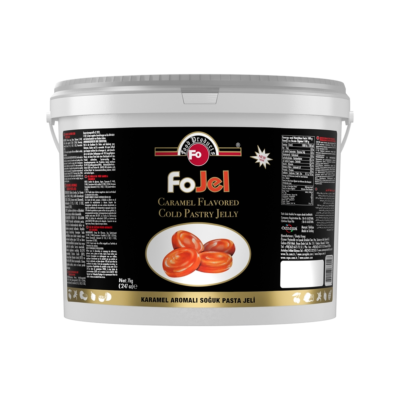FO Karamel Aromalı Soğuk Pasta Jeli 7 kg