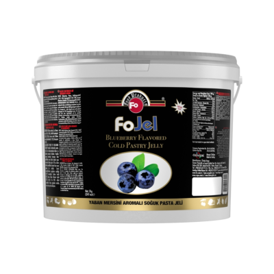 FO Yaban Mersini Aromalı Soğuk Pasta Jeli 7 kg