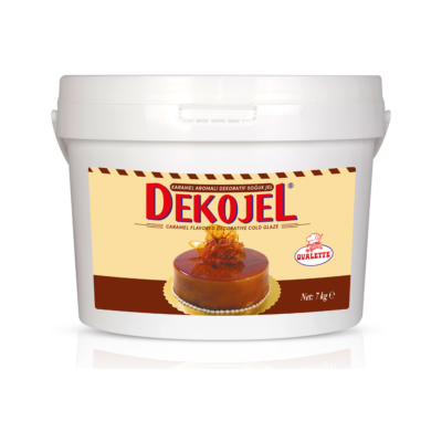 Dekojel Karamel Aromalı Dekoratif Soğuk Jel 7 kg