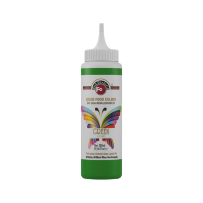 FO Yeşil Sıvı gıda Renklendirici 280 ml