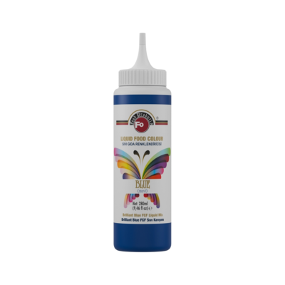 FO Mavi Sıvı gıda Renklendirici 280 ml