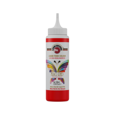 FO Bayrak Kırmızı Sıvı gıda Renklendirici 280 ml